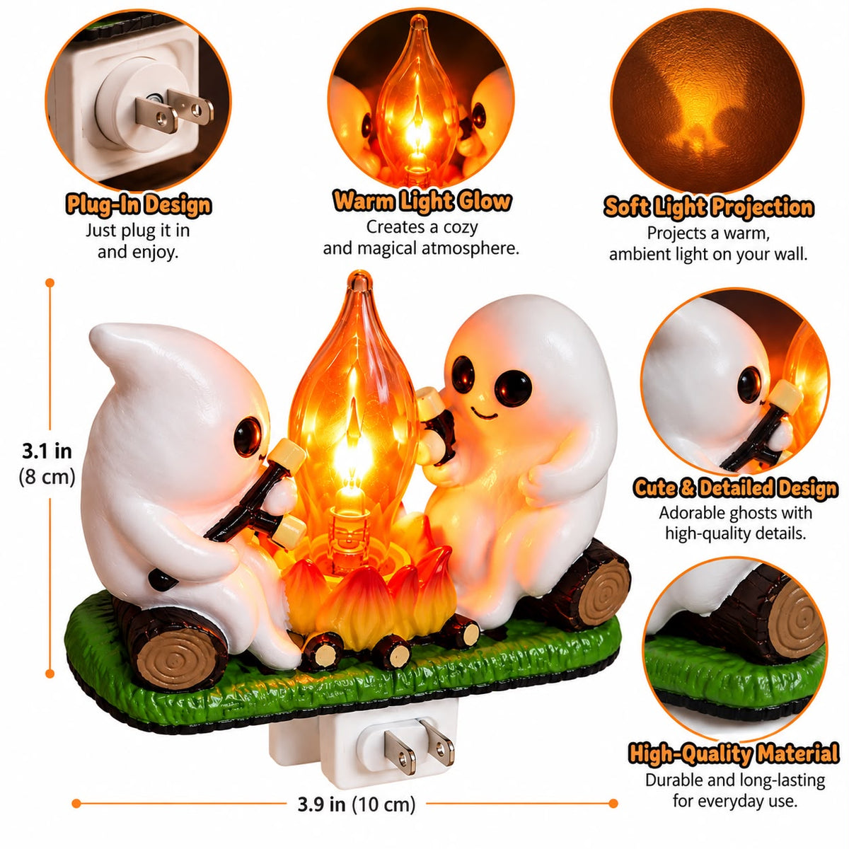 Ghost Campfire Night Light™